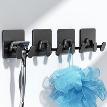 Ganchos Adesivos para Chuveiro susswiff em Aço Inoxidável - Kit com 4