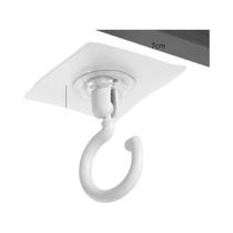 Ganchos Adesivos Rotativos 360 De Alta Resistência Para Teto, Sob Armários, Cozinha, Banheiro,