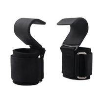 Ganchos Antiderrapantes Para Levantamento De Peso 2 Peças, Alças Premium Para Treinamento De Ganchos Antiderrapantes Para Levantamento De Peso 2 Peças, Alças Premium Para Treinamento De