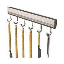 Ganchos de Alumínio para Parede - Sem Perfuração - Suporte para Utensílios de Cozinha
