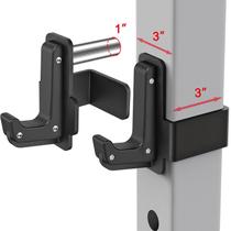 Ganchos de armazenamento SELEWARE Steel J-Hook para rack de 7,5x7,5 cm
