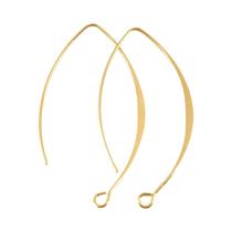 Ganchos De Brinco Em Forma De V Hipoalergênicos De 45mm, 10 a 20 Peças, Fios Antialérgicos Para