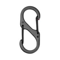 Ganchos De Chaveiro Mini 10 Peças Tipo S Em Aço Inoxidável Com Fecho Anti-Furto Para Camping E