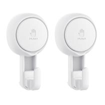 Ganchos de Chuveiro Elegear 2 Peças Impermeáveis e Reutilizáveis