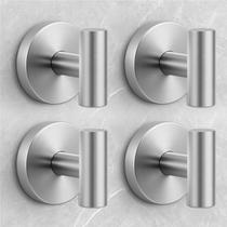 Ganchos de Chuveiro WingWider de Aço Inoxidável com Ventosa 4 Unidades Ganchos de Chuveiro WingWider de Aço Inoxidável com Ventosa 4 Unidades