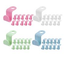 Ganchos de conector de cabide de roupas Daomong Plastic (40 peças)