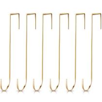 Ganchos de coroa Hotop 38cm para porta frontal de aço, 6 peças Ganchos de coroa Hotop 38cm para porta frontal de aço, 6 peças