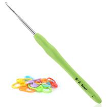 Ganchos de crochê Vodiye Professional extra longos de 10 mm com estojo