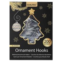 Ganchos de enfeite CUALFEC Christmas Tree Hanger 200 Silver