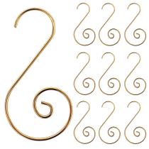 Ganchos de enfeite de Natal UCSAJI 200PCS Metal Wire (dourado) Ganchos de enfeite de Natal UCSAJI 200PCS Metal Wire (dourado)
