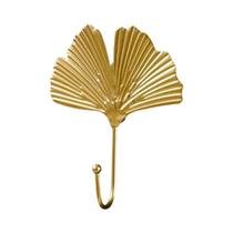 Ganchos De Ferro Em Forma De S Com Folha De Ouro, Organizador De Parede Luxuoso Para Toalhas E