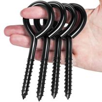 Ganchos de Olhal TLAZZ 5" de Alta Resistência, Parafusos Pretos Ganchos de Olhal TLAZZ 5" de Alta Resistência, Parafusos Pretos