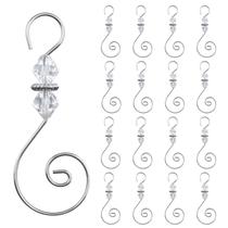 Ganchos de ornamento INCREWAY, cabides em forma de S, Hook Swirl, 30 unidades