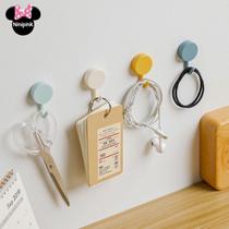 Ganchos De Parede Em Forma Redonda Adesivo Colorido