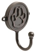 Ganchos de parede Franklin Brass Paw Print Venetian Bronze, pacote com 1 pacote Ganchos de parede Franklin Brass Paw Print Venetian Bronze, pacote com 1 pacote