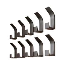 Ganchos De Parede Impermeáveis E Antiderrapantes 10PCS ABS Autoadesivos Para Armazenamento De Roupas