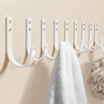 Ganchos de Parede Josmimic Kit com 10 Unidades Alta Resistência 10 kg Branco Ganchos de Parede Josmimic Kit com 10 Unidades Alta Resistência 10 kg Branco
