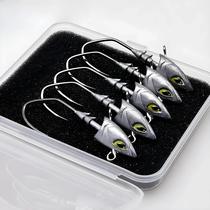 Ganchos De Pesca Jigging Com Cabeça Triangular 14g 21g 28g 42g, Olhos 3D, Caixa Com 5 Peças, Ganchos Ganchos De Pesca Jigging Com Cabeça Triangular 14g 21g 28g 42g, Olhos 3D, Caixa Com 5 Peças, Ganchos