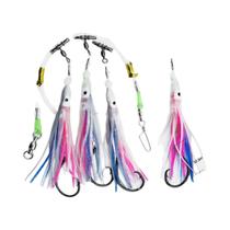 Ganchos De Pesca Luminosos Para Mar 7/0 8/0 9/0 Ganchos Circulares Pretos Isca Falsa Para Água