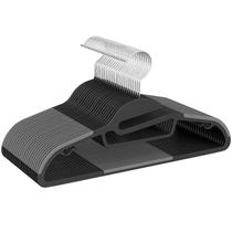 Ganchos de plástico BAGAIL Heavy Duty, pacote com 50, com design antiderrapante Ganchos de plástico BAGAIL Heavy Duty, pacote com 50, com design antiderrapante