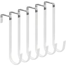 Ganchos de porta longos atualizados Over The Door Hooks FYY, pacote com 6 Ganchos de porta longos atualizados Over The Door Hooks FYY, pacote com 6