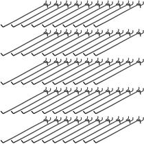 Ganchos de prateleira Peg Board, aço inoxidável Shimeyao, 30 cm, 100 unidades Ganchos de prateleira Peg Board, aço inoxidável Shimeyao, 30 cm, 100 unidades