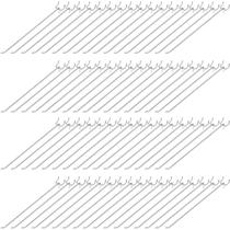 Ganchos de prateleira Peg Board, aço inoxidável Shimeyao, 30 cm, 100 unidades Ganchos de prateleira Peg Board, aço inoxidável Shimeyao, 30 cm, 100 unidades