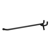 Ganchos de prateleira Peg Board Presa Heavy Duty Black Steel 6 cm