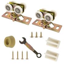 Ganchos de rolamento de esferas de porta de bolso de 3/4 polegadas, pacote com 2 unidades ACEPLANET Ganchos de rolamento de esferas de porta de bolso de 3/4 polegadas, pacote com 2 unidades ACEPLANET