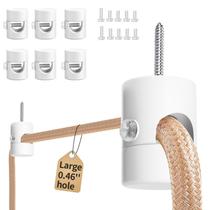 Ganchos de teto Adcssynd Upgrade de 0,46” Big Hole (pacote com 6) Ganchos de teto Adcssynd Upgrade de 0,46” Big Hole (pacote com 6)