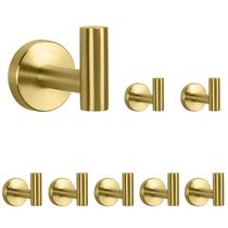 Ganchos de toalha de banho NearMoon SUS 304 em aço inoxidável, pacote com 8