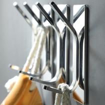 Ganchos de toalha duplos de aço inoxidável Taozun, 4 peças, 8x3x3 cm