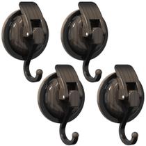 Ganchos de ventosa a vácuo SOCONT Heavy Duty Red Bronze, pacote com 4