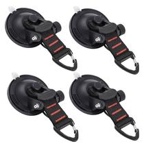 Ganchos de Ventosa CONBOLA Heavy Duty - 4 Unidades para Acampamento