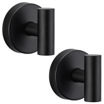 Ganchos de ventosa Warlve 304 em aço inoxidável preto fosco Ganchos de ventosa Warlve 304 em aço inoxidável preto fosco