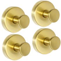 Ganchos de ventosa ZESLMG Gold para parede de chuveiro, pacote de 10 kg, máximo de 4 Ganchos de ventosa ZESLMG Gold para parede de chuveiro, pacote de 10 kg, máximo de 4