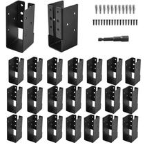 Ganchos de viga de flange ocultos AXWHYS Q235B Steel 2x4 (24 unidades)