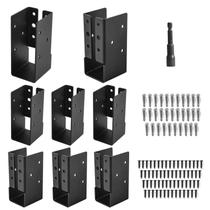 Ganchos de viga ocultos AXWHYS para acabamento externo 2x4, 8 unidades