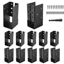 Ganchos de viga ocultos AXWHYS Q235B Steel 2x4 12 unidades Ganchos de viga ocultos AXWHYS Q235B Steel 2x4 12 unidades