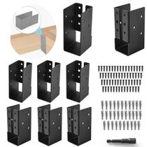 Ganchos de viga ocultos Nrspp 8 peças 2x4 de aço Q235 revestidos a pó