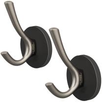 Ganchos duplos magnéticos ULIBERMAGNET Strong, pacote com 2 cabides Ganchos duplos magnéticos ULIBERMAGNET Strong, pacote com 2 cabides
