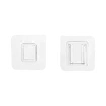 Ganchos Duplos Transparentes Autoadesivos 5-100 Pares Suporte De Armazenamento Sem Rastro Para Ganchos Duplos Transparentes Autoadesivos 5-100 Pares Suporte De Armazenamento Sem Rastro Para