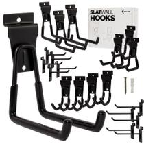 Ganchos e acessórios Slatwall FELLER, pacote com 20 unidades, Heavy Duty Ganchos e acessórios Slatwall FELLER, pacote com 20 unidades, Heavy Duty