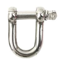 Ganchos Em D De Aço Inoxidável 304, Ferragens De Rigging Retas E Curtas Para Barco M4 M5 M6 M8 M10