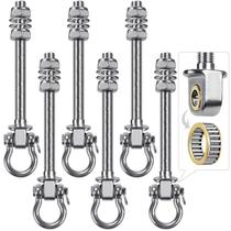 Ganchos giratórios BeneLabel Heavy Duty com rolamentos, tampa de 1500 libras Ganchos giratórios BeneLabel Heavy Duty com rolamentos, tampa de 1500 libras