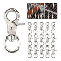 Ganchos giratórios HOSUKKO Heavy Duty 360 em aço inoxidável x15 Ganchos giratórios HOSUKKO Heavy Duty 360 em aço inoxidável x15