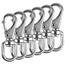 Ganchos giratórios KINLINK 304 em aço inoxidável, pacote com 6, 7 cm