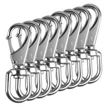 Ganchos giratórios KINLINK 304 em aço inoxidável, pacote com 8, 9 cm