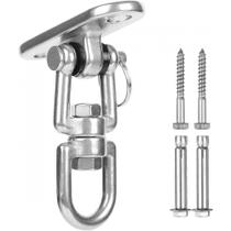 Ganchos Giratórios Wokex Heavy Duty - Aço Inoxidável com 450kg de Carga