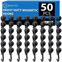 Ganchos magnéticos E BAVITE Swivel Swing Black 30 kg Pacote com 50 Ganchos magnéticos E BAVITE Swivel Swing Black 30 kg Pacote com 50